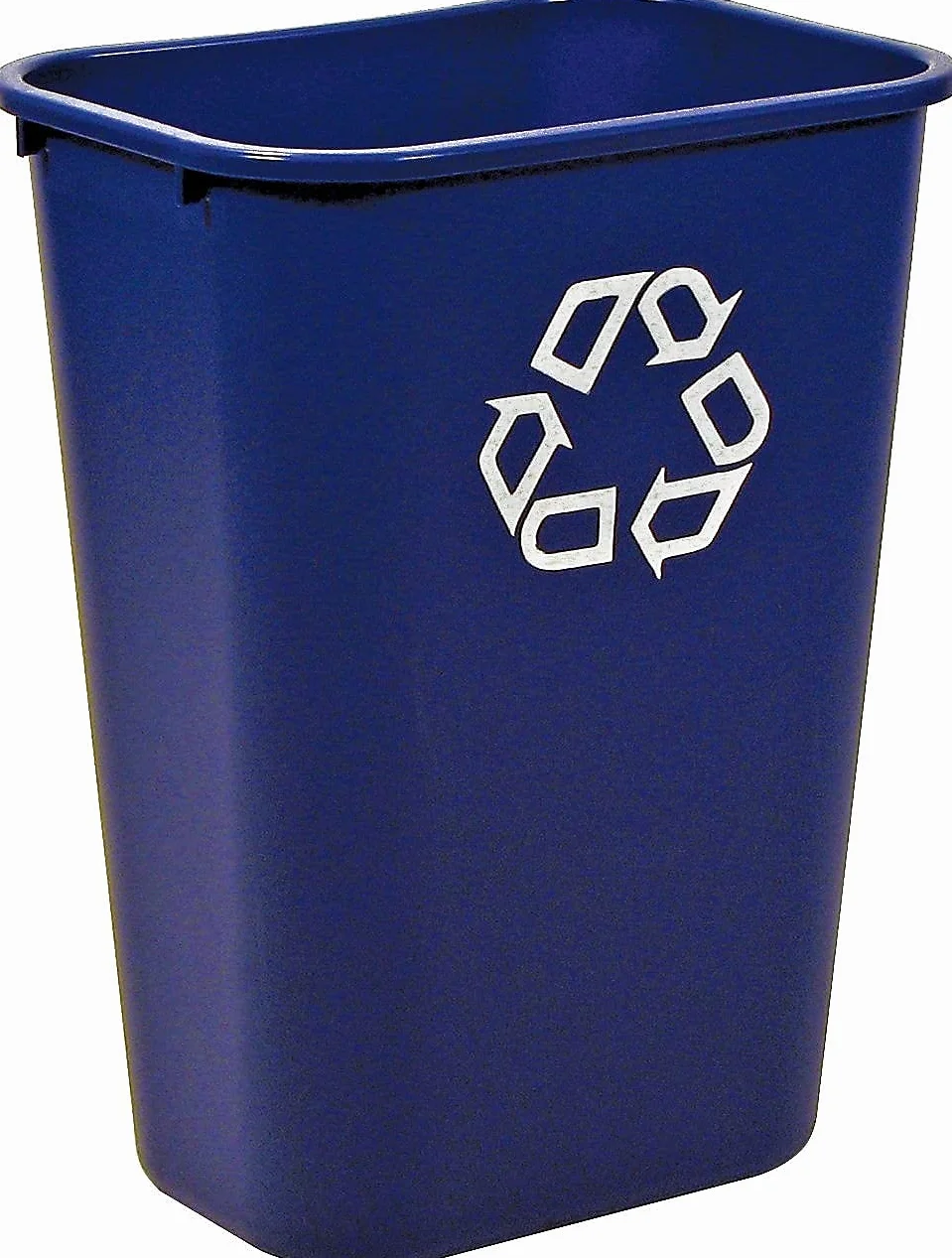 Rubbermaid Commercial Products Couvercle en Polypropylène Untouchable pour Poubelle de Taille Moyenne, Noir, Paquet de 6