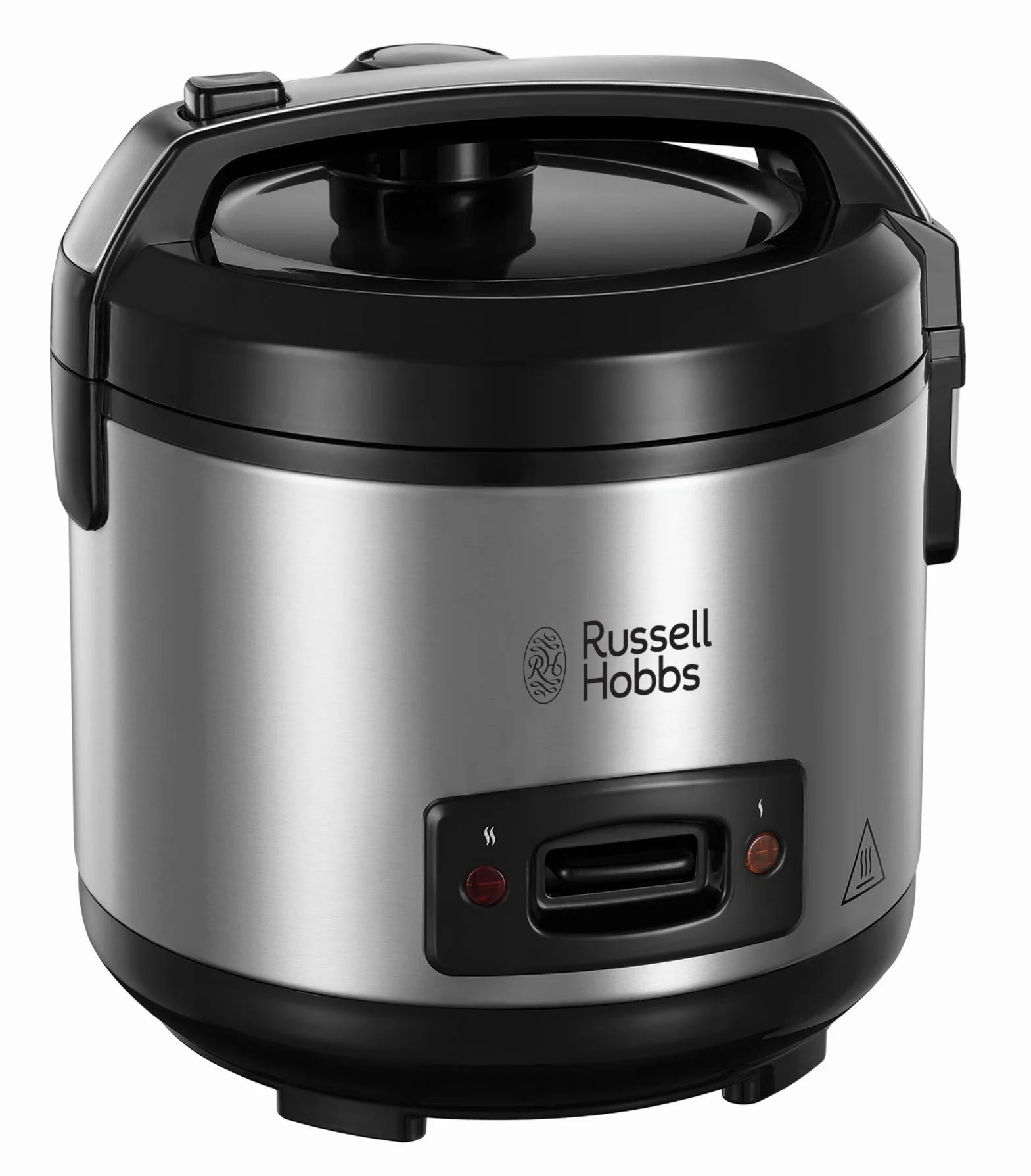Russell Hobbs Cuiseur de Riz 2en1 Classique 1,2L Panier Vapeur Maintien au Chaud Auto Bol Antiadhésif Amovible 27080-56