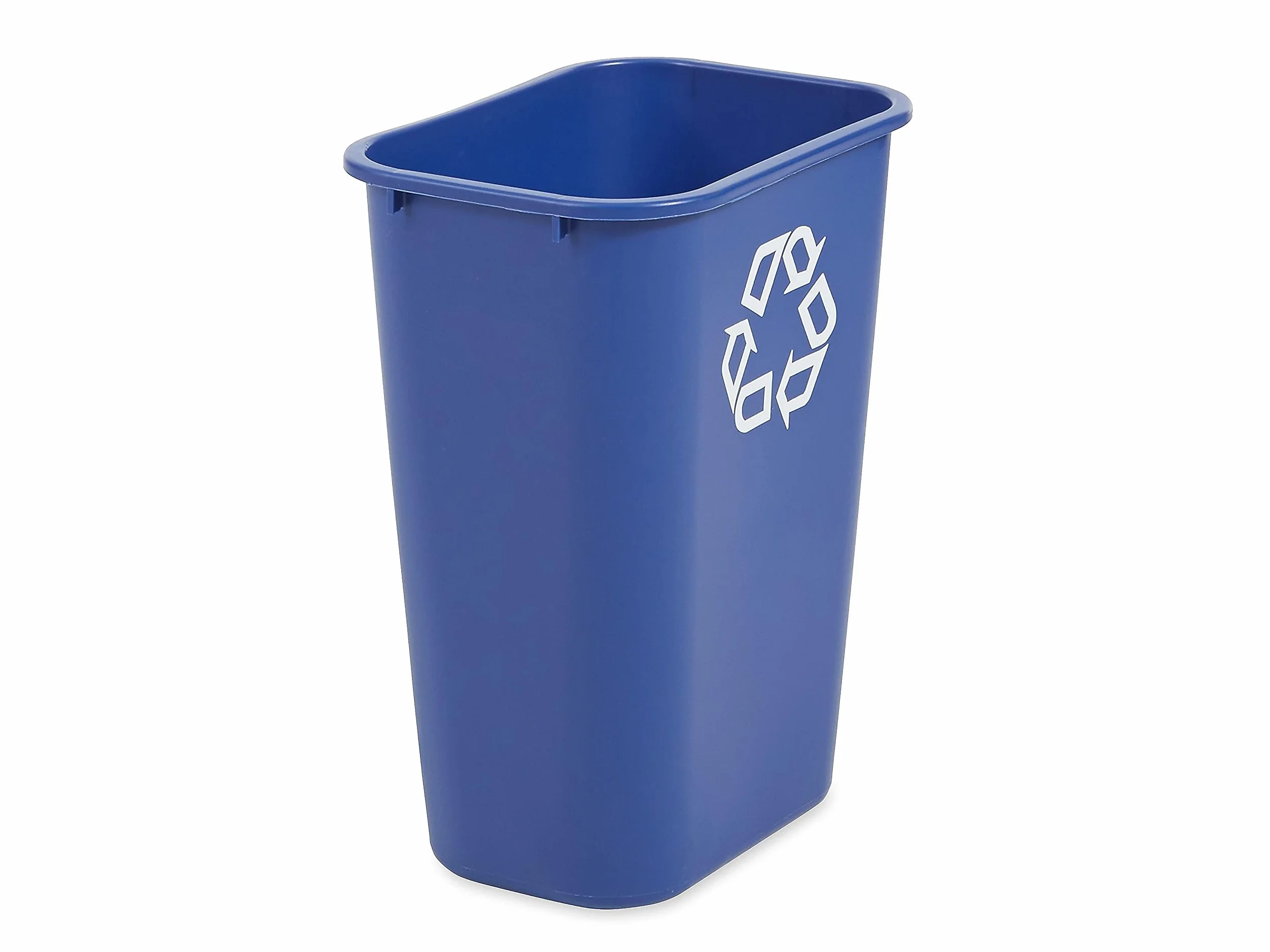 Rubbermaid Commercial Products Couvercle en Polypropylène Untouchable pour Poubelle de Taille Moyenne, Noir, Paquet de 6